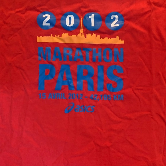 ASICS Paris Marathon Running Shirt - Picture 2 of 6